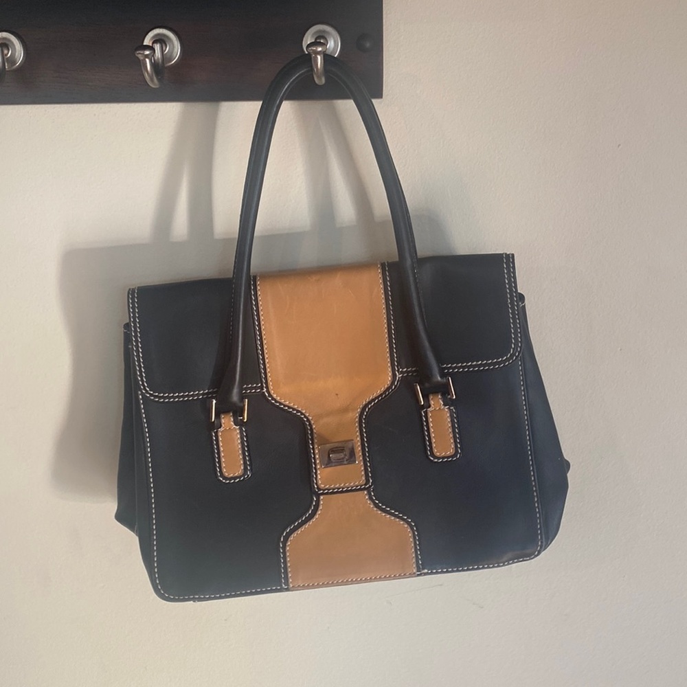 Lambertson Truex BoxCar Top Handle Purse